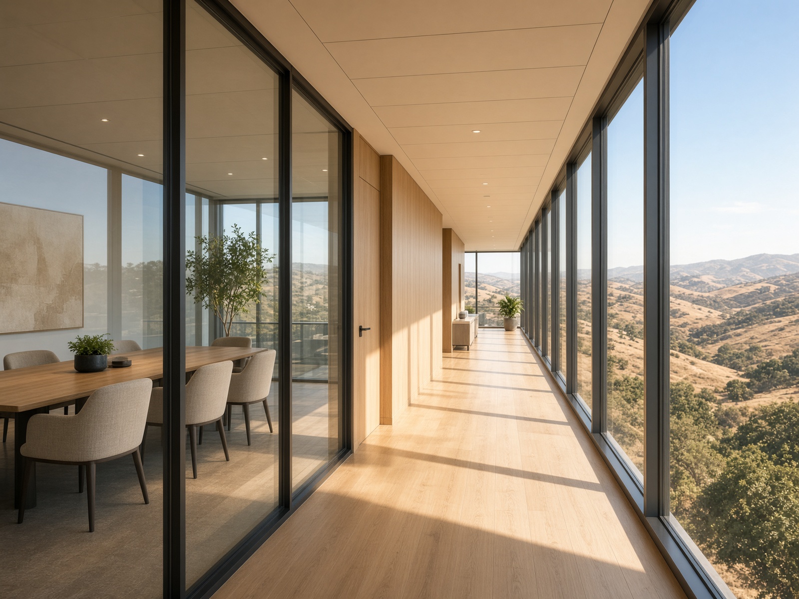 Office corridor